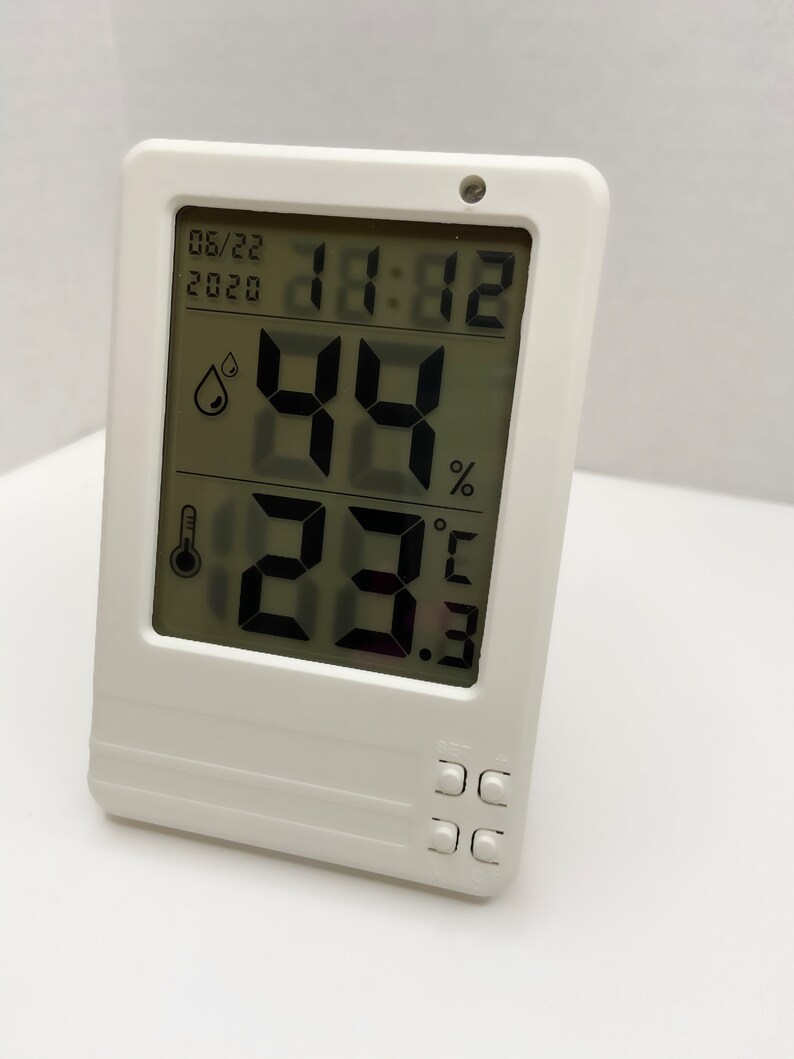 Thermometer Hygrometer, Temperature Humidity Gauge With Digital Mini