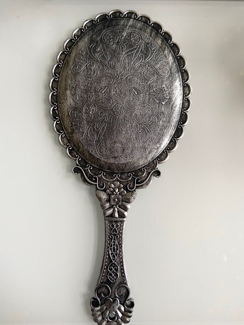 Beauti Mirror HAND HELD MIRROR Antique Hand Mirror Fancy Etsy