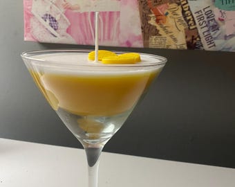 Lemondrop Martini Candle