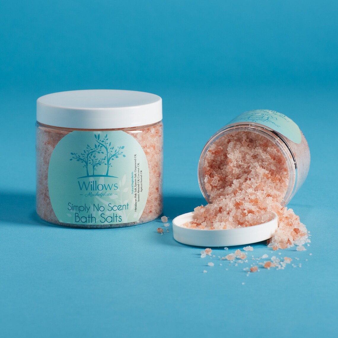 Unscented Bath Salts Skin Sensitivity Himalayan Pink Salt Etsy