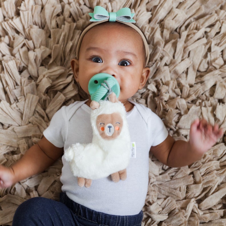 Itzy Ritzy Llama Sweetie Pal Pacifier & Stuffed | Etsy