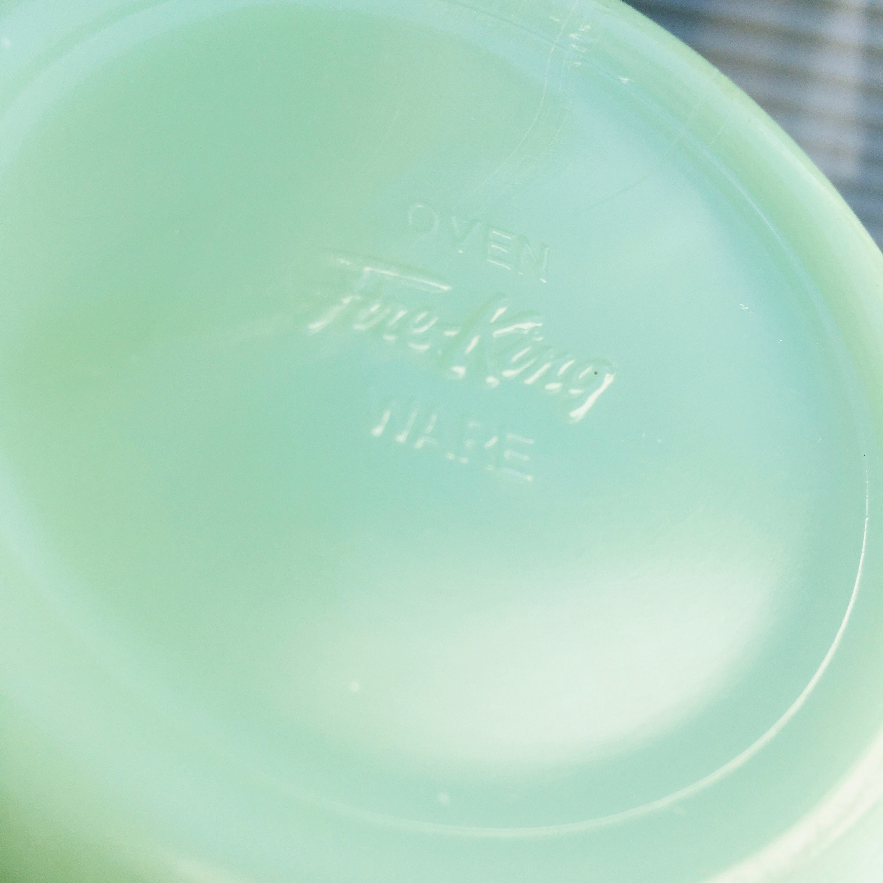 Set of 2 vintage jadeite bowls MidCentury restaurant ware Etsy