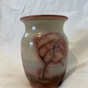 L. Hjorth Art Pottery Vase (Hand painted Art Pottery - Danish)