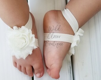 baby lace sandals