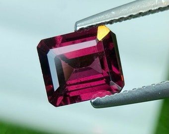 Pyrope Garnet - 2.11 Cts | Pink  | Emerald Step cut | Tanzania | Valentine's Day Sale