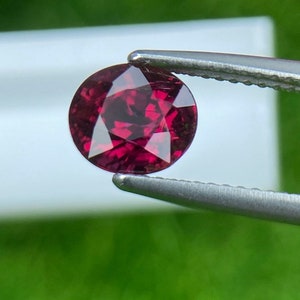 Pink Tourmaline Gemstone: 1.82 Cts Oval Step Cut, Congo