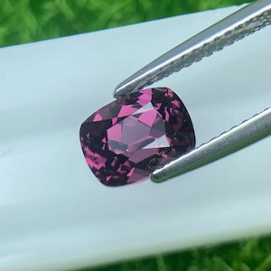 Natural Spinel - 2.03 Cts | Purple  | Cushion portuguese cut | Tanzania | Valentine&#39;s day sale