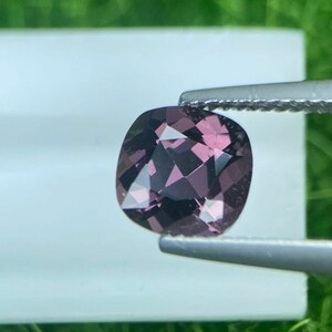 Natural Spinel - 1.92 Cts | Purple  | Cushion portuguese cut | Tanzania | Halloween Sale