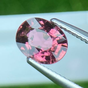 Natural Tourmaline - 1.79 Cts | Pink loose Gemstone | Oval step cut | Congo | Rare Collection!!!