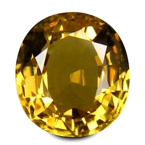 Natural Green Tourmaline: 1.83 ct Oval Portuguese Cut Gemstone