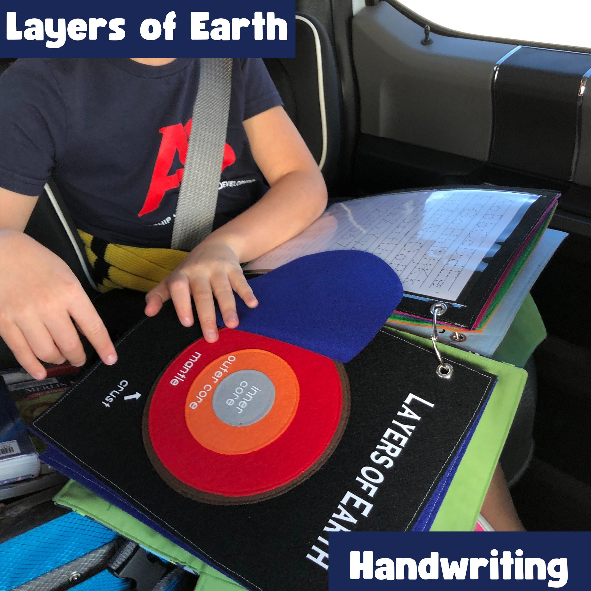 Elementary Quiet Book Sewing Pattern: Montessori Activity Book (PDF ...