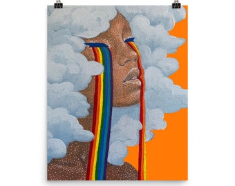 Gay Tears (orange) Poster