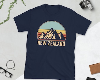 New Zealand Vintage Backpacking T-Shirt - Travel Abroad