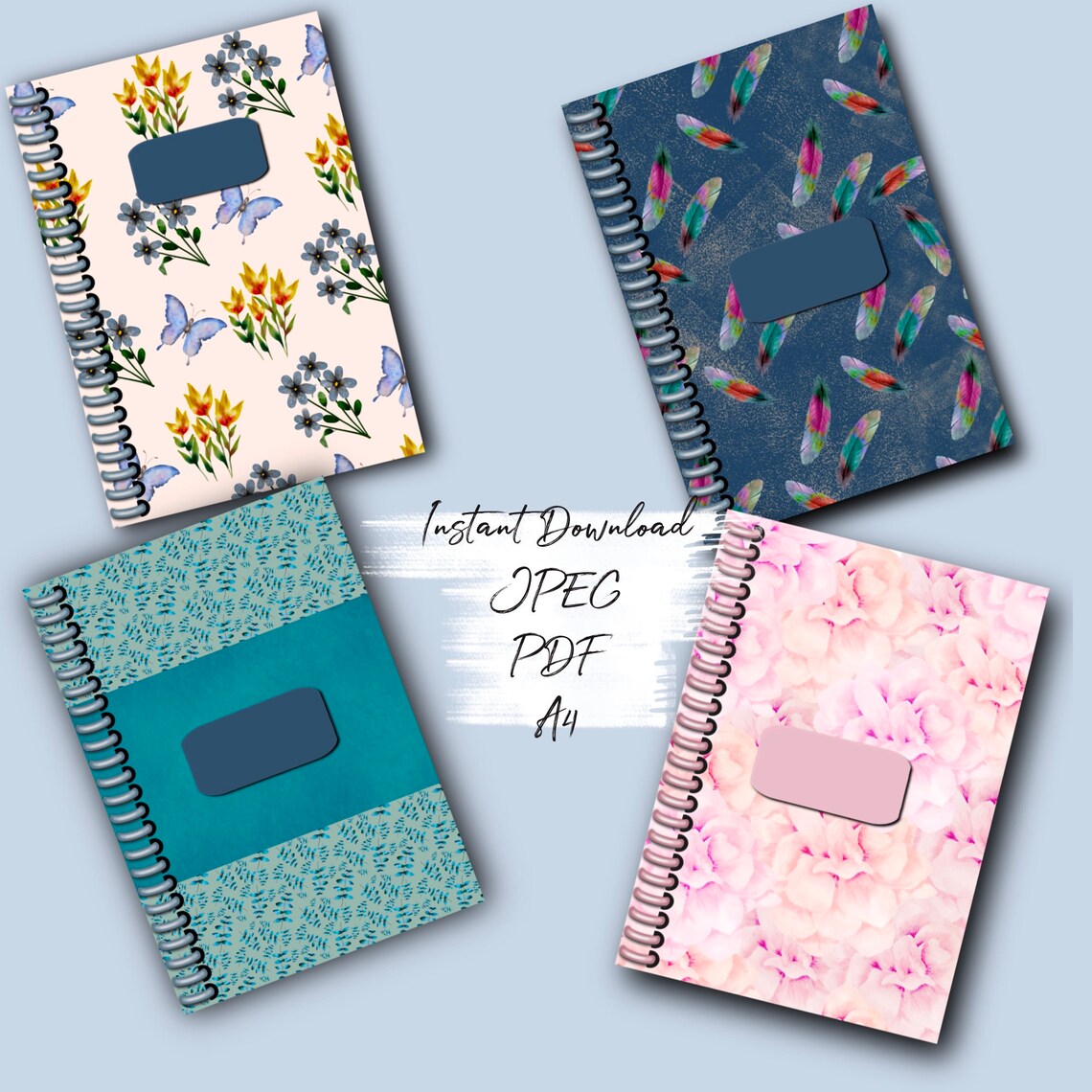 Notebook Digital Cover 10 Covers Goodnotes PDF, JPEG, Instant Download