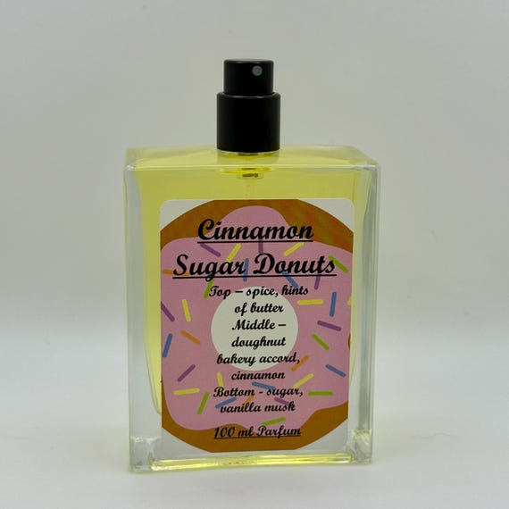 Cinnamon Sugar Donut Parfum Extrait 50ml glass bottle
