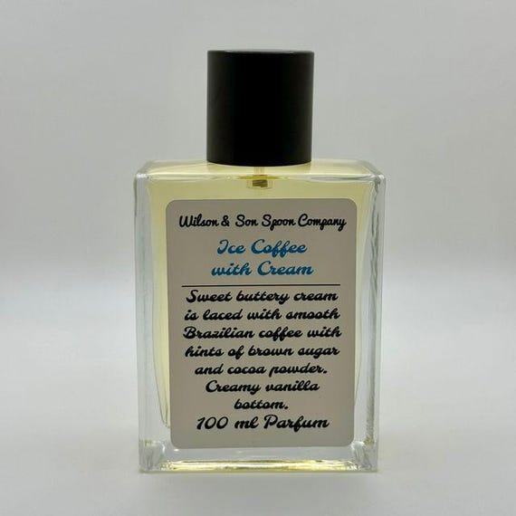 Iced Coffee Parfum Extrait 100ml glass bottle