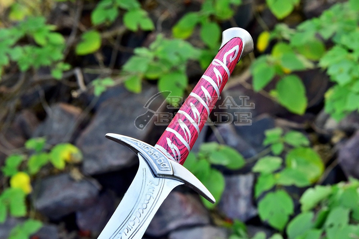 Handmade Short Steel Sword with Scabbard Battle Ready Sting Sword