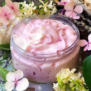 Moonbeams ~ Whipped Body Lotion,Body Soufflé,Handmade Skincare,Body Care, Self Care Gift, Clean Skincare,Gifts For Her,Handmade Moisturizer