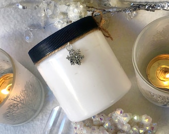 Bodylotion met sneeuwengel: handgemaakte vanillesoufflé