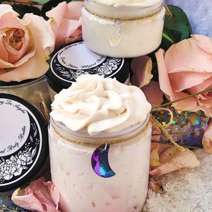 Emulsified Body Butter,Whipped Body Butter,Handmade Skincare,All Natural Body Butter,Essential Oils,Clean Skincare,Moisturizer,Apothecary image 5