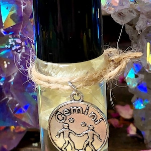 Elements of Air Zodiac Perfume,Essential Oil,Horoscope,Birthday Gift,Apothecary,Witchcraft,Libra,Gemini,Aquarius,Sun Sign,Rollerball Oil image 8