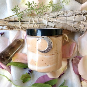 White Witch Whipped Soap,Body Wash, Cleanser,Shave Soap,Organic,Self Care,Body Care,Shaving Cream,Womens Gifts, Gift For Her,Skincare
