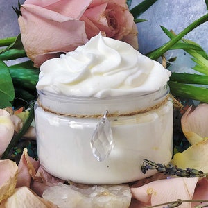 Emulsified Body Butter,Whipped Body Butter,Handmade Skincare,All Natural Body Butter,Essential Oils,Clean Skincare,Moisturizer,Apothecary image 4