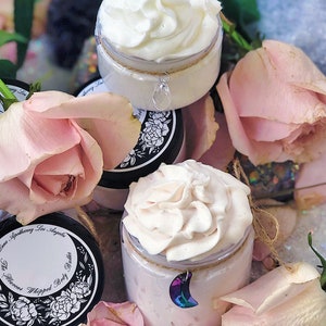 Emulsified Body Butter,Whipped Body Butter,Handmade Skincare,All Natural Body Butter,Essential Oils,Clean Skincare,Moisturizer,Apothecary image 2