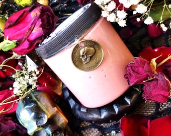 Momento Mori ~ Whipped Body Lotion, Moisturizer, Body Cream, Handmade Skincare,Rose Lotion,Fall Skin Care,Apothecary