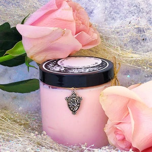 Enchanted Rose Whipped Body Souffle: Handmade Moisturizing Lotion