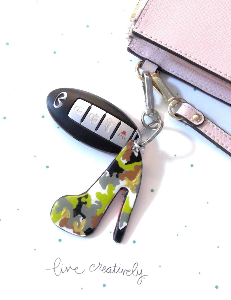 Gifts for Shoe Lovers Gifts Under 20 Shoe Keychain Shoe Etsy