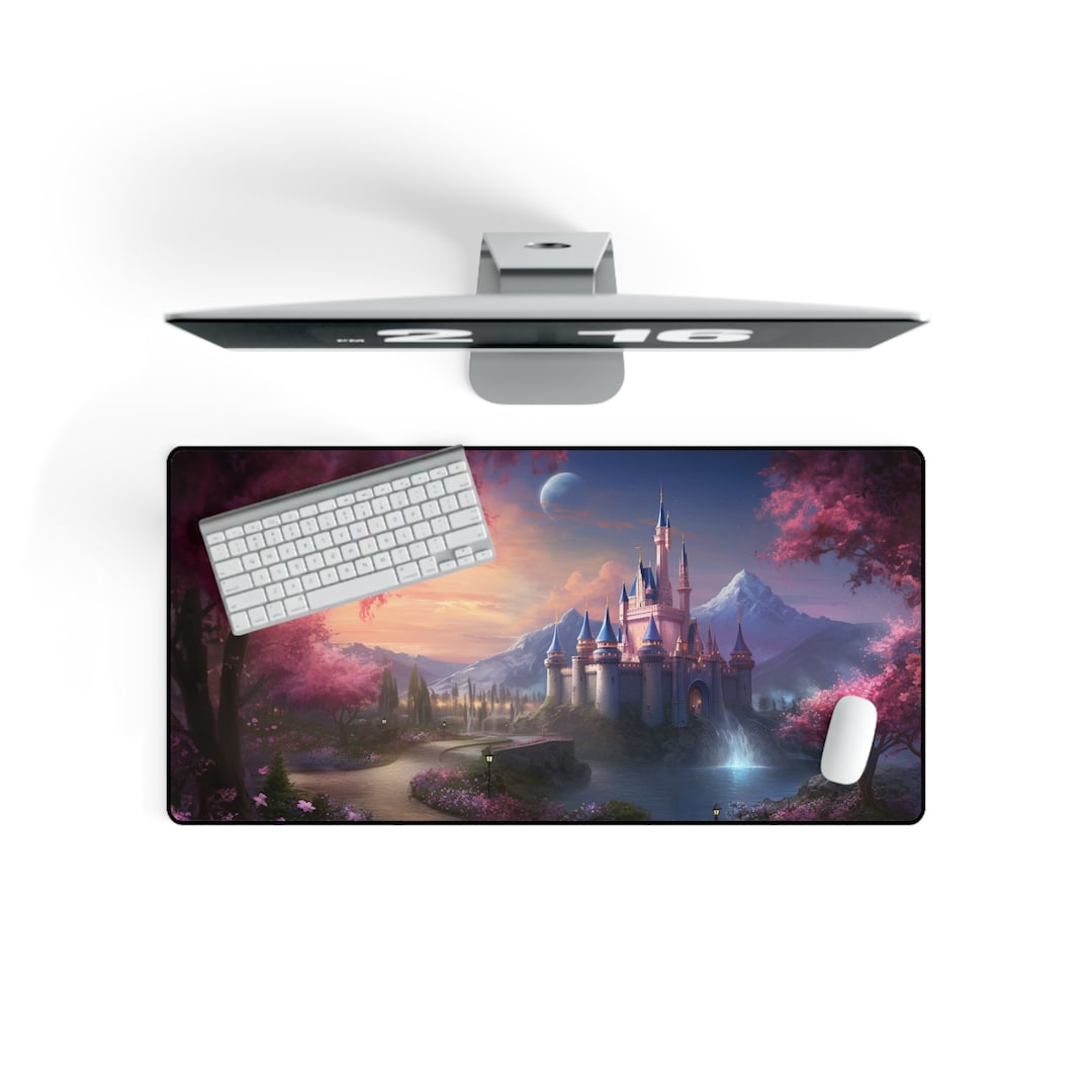 Fairy Tale Castle in Fantasy Forest World Elves Concept Art Style Large ...