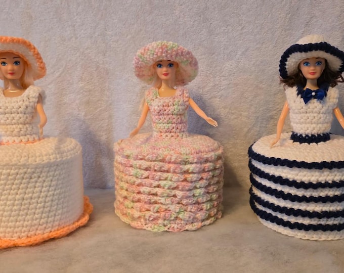 Tissue paper doll covers