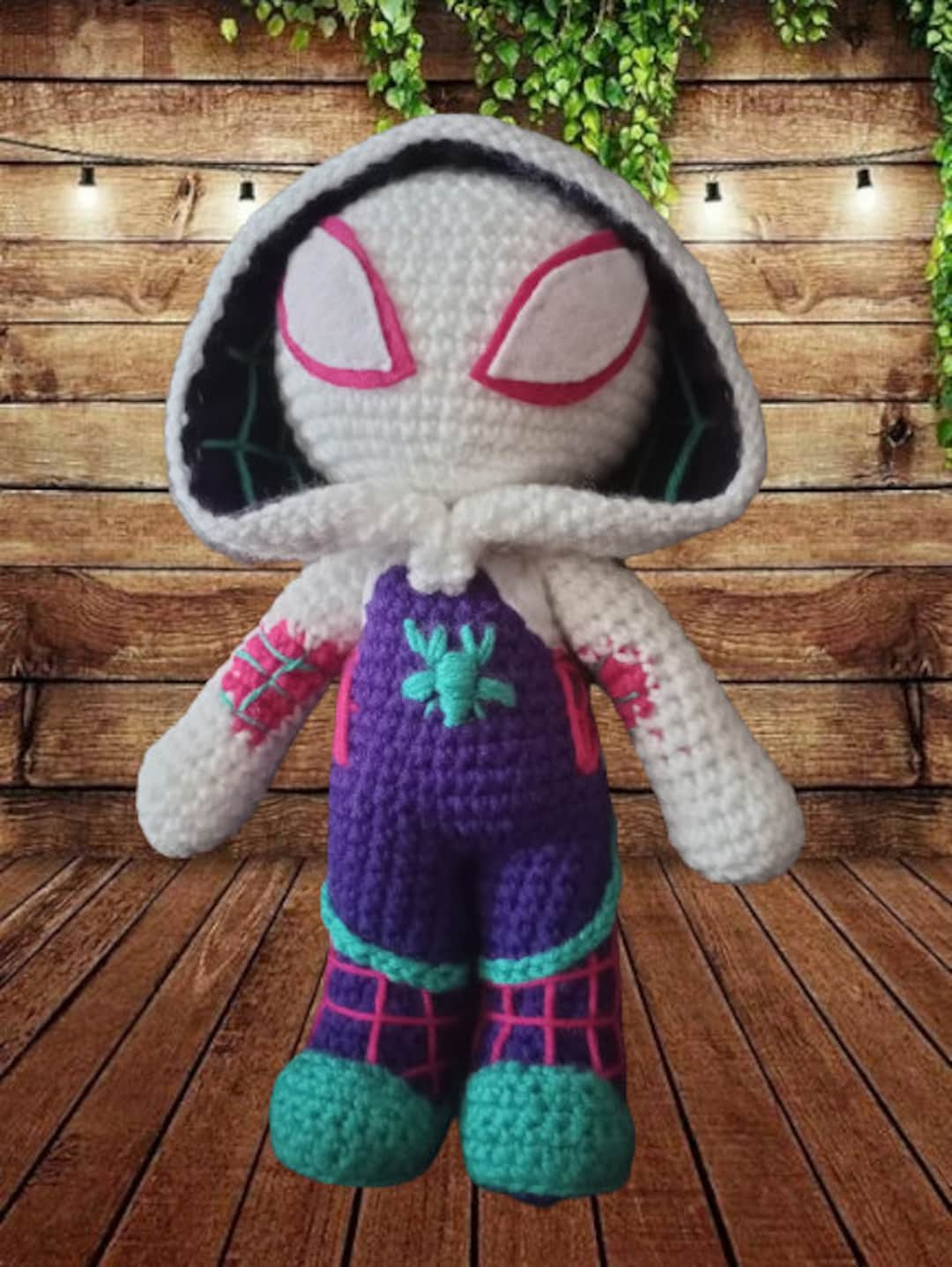 UPDATED Spider-gwen Inspired Amigurumi PDF Pattern - Etsy Finland