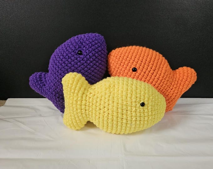 Crochet Goldfish Crackers