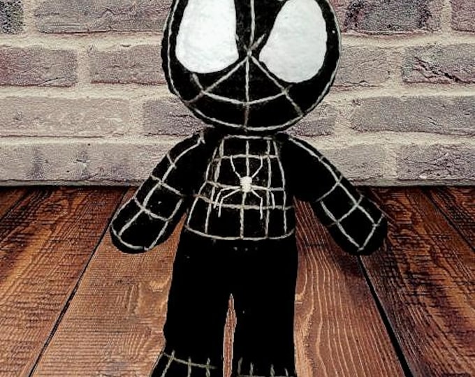 Spiderman Black and Gray