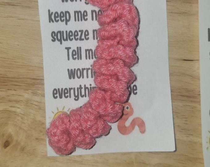 little worry worms| stocking stuffer| stress reliever