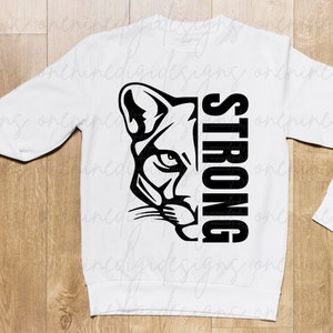 Cougar svg, cougars svg, Cougar pride, school pride mascot cut file printable cricut maker silhouette