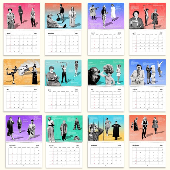 Feminist Calendar 2025 Zora Muriel