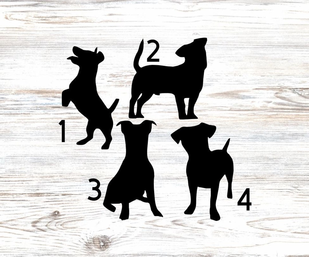 Personalized Jack Russell Car Decal, Dog Decal, Dog Lovers, Jack