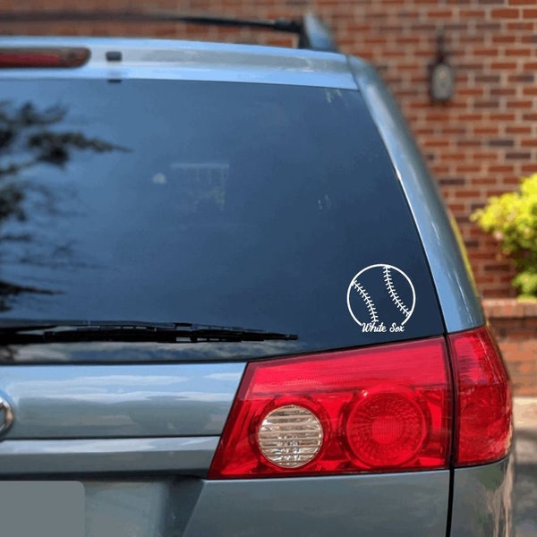White Sox Decal Etsy
