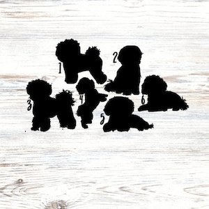 Bichon Decal, Bichon Frise Decal, Car Decal, Dog Decal, Personalized Decal, Bichon, Bichon Frise, Personalized Bichon Car Decal