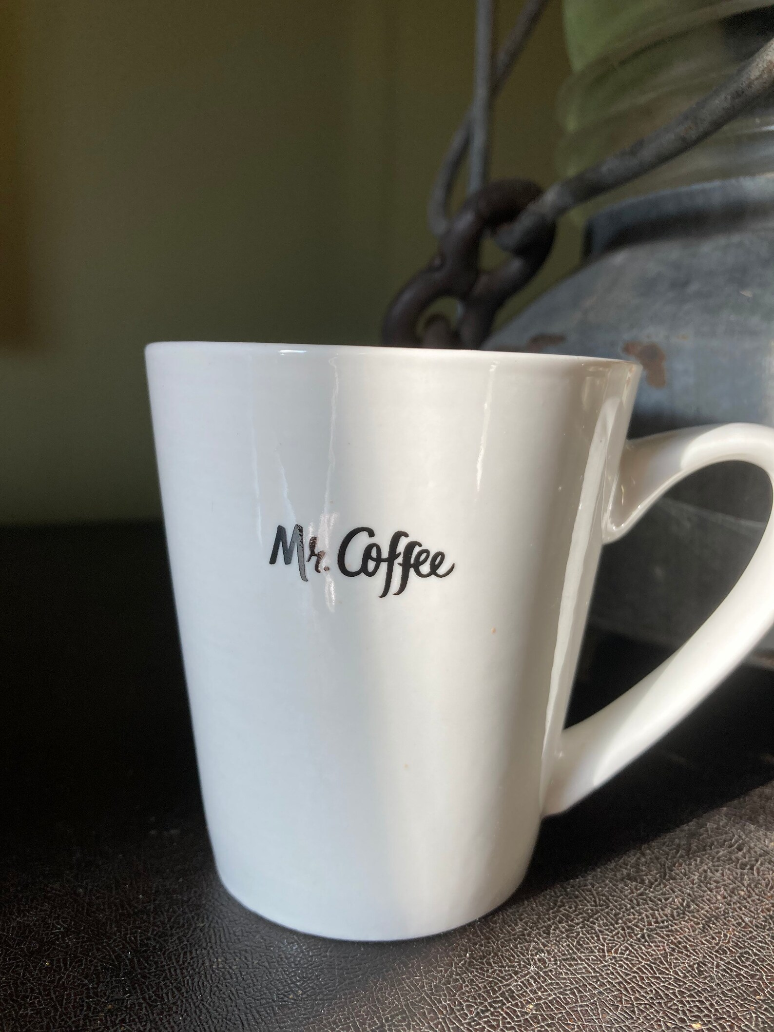 Advertising Coffee Mug Brand name white and black cup Cute Etsy