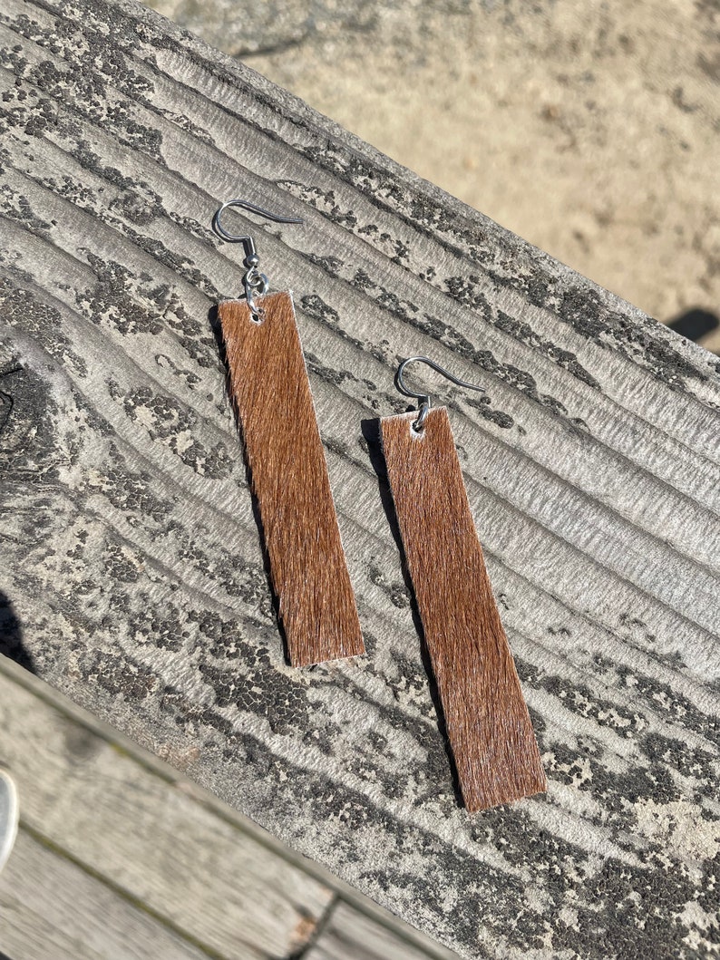 Cowhide Dangles image 3