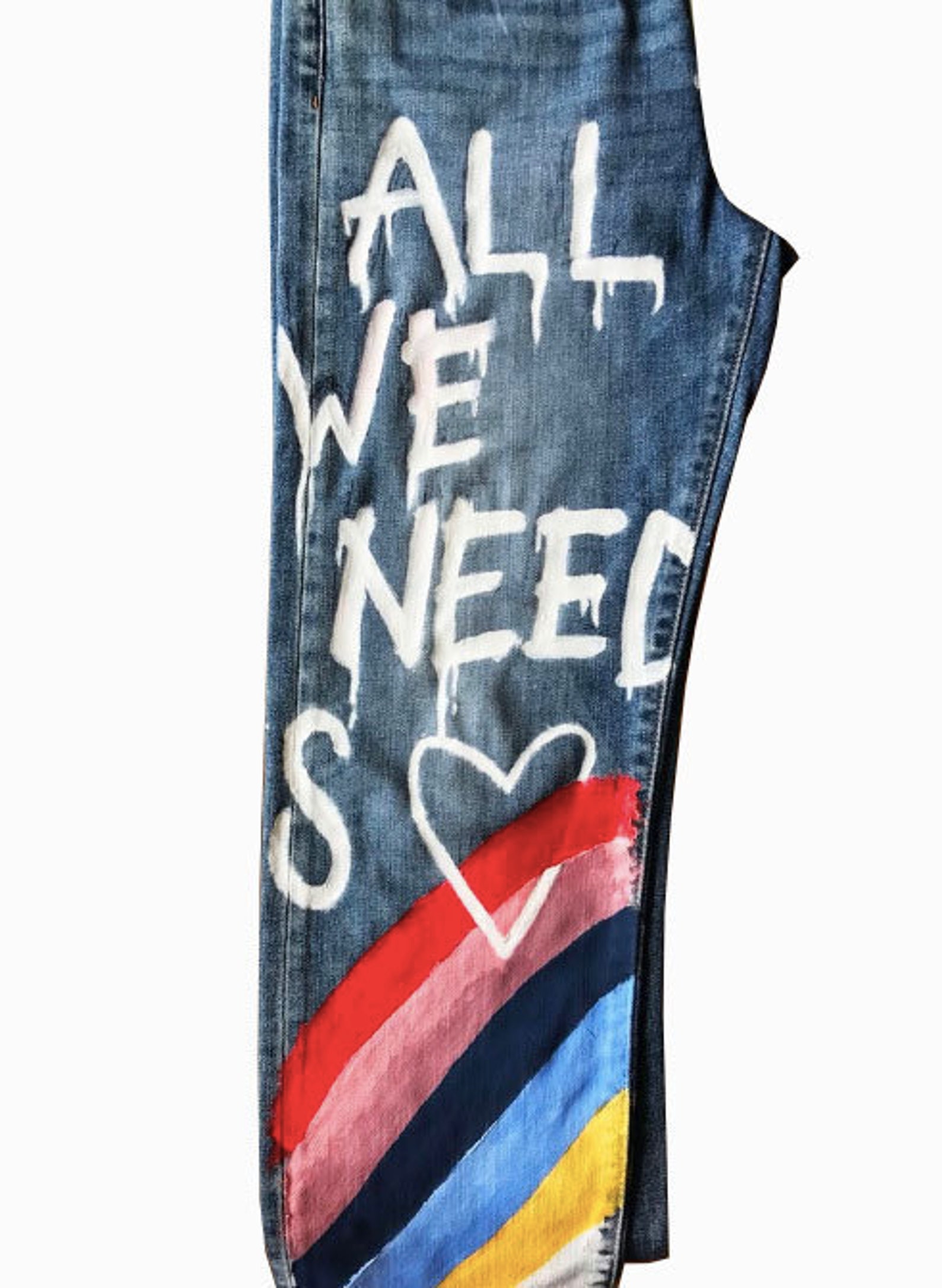 custom graphic jeans