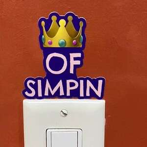 simp or pimp simpin meaning stickers simp funny stickers simpin stickers gag stickers image 4