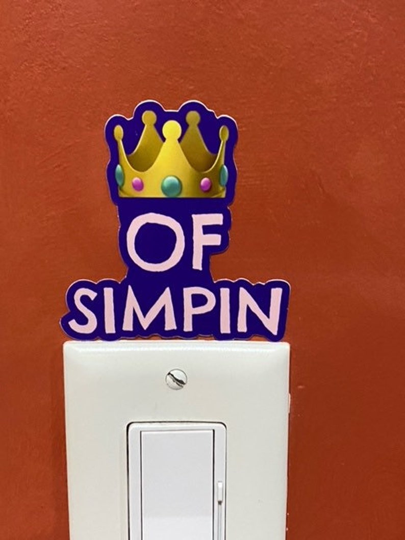 simp or pimp simpin meaning stickers simp funny stickers simpin stickers gag stickers image 4