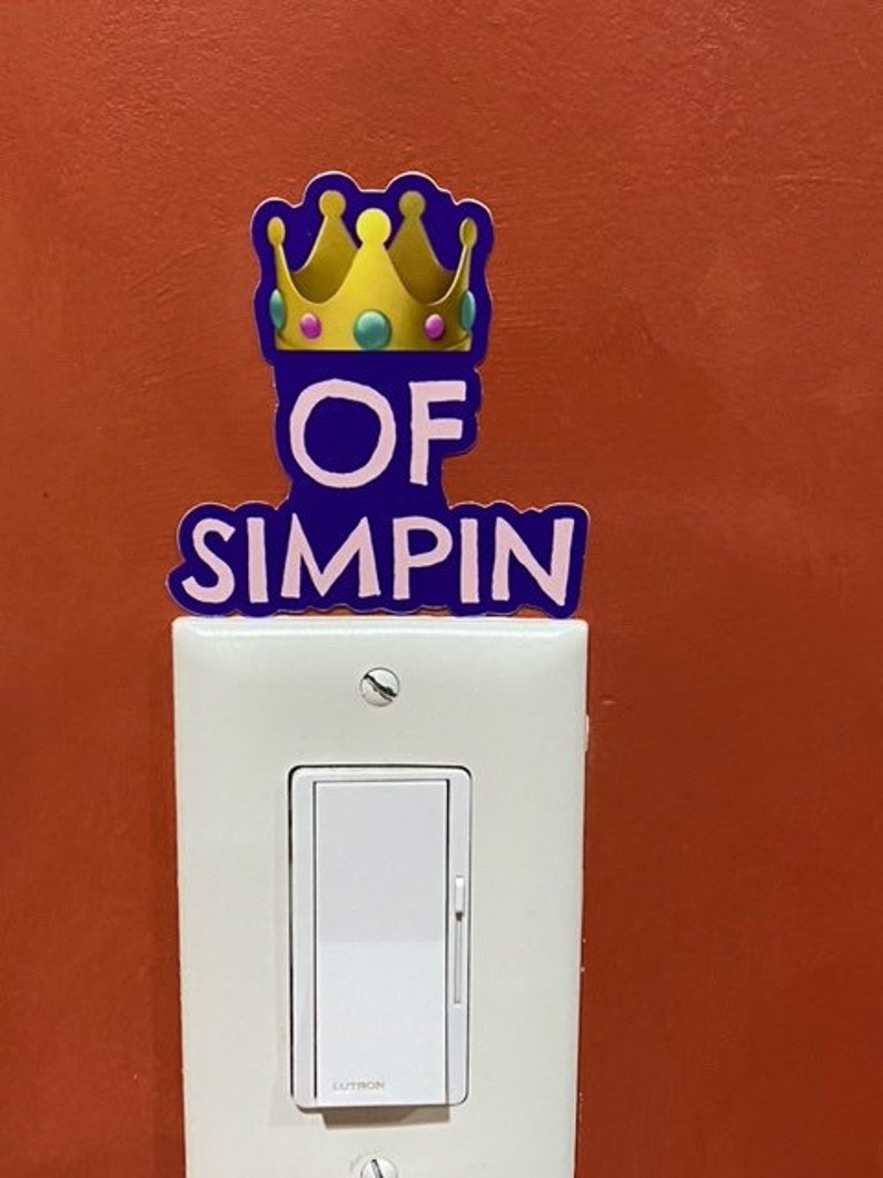 simp or pimp simpin meaning stickers simp funny stickers simpin stickers gag stickers image 5