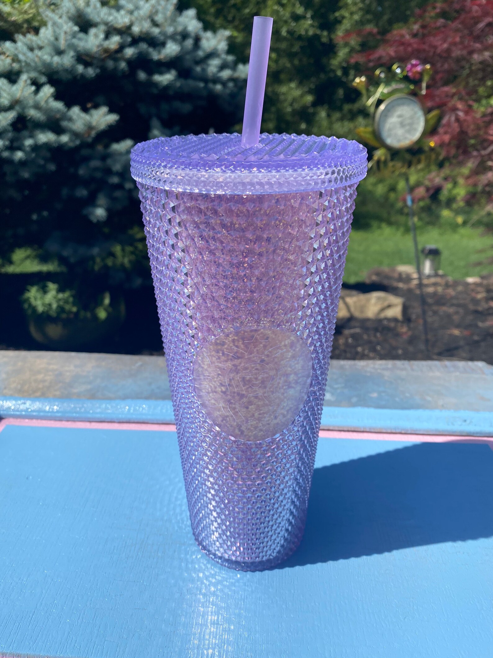 New purple glitter Starbucks Studded 2021 China Cute 24 oz Etsy