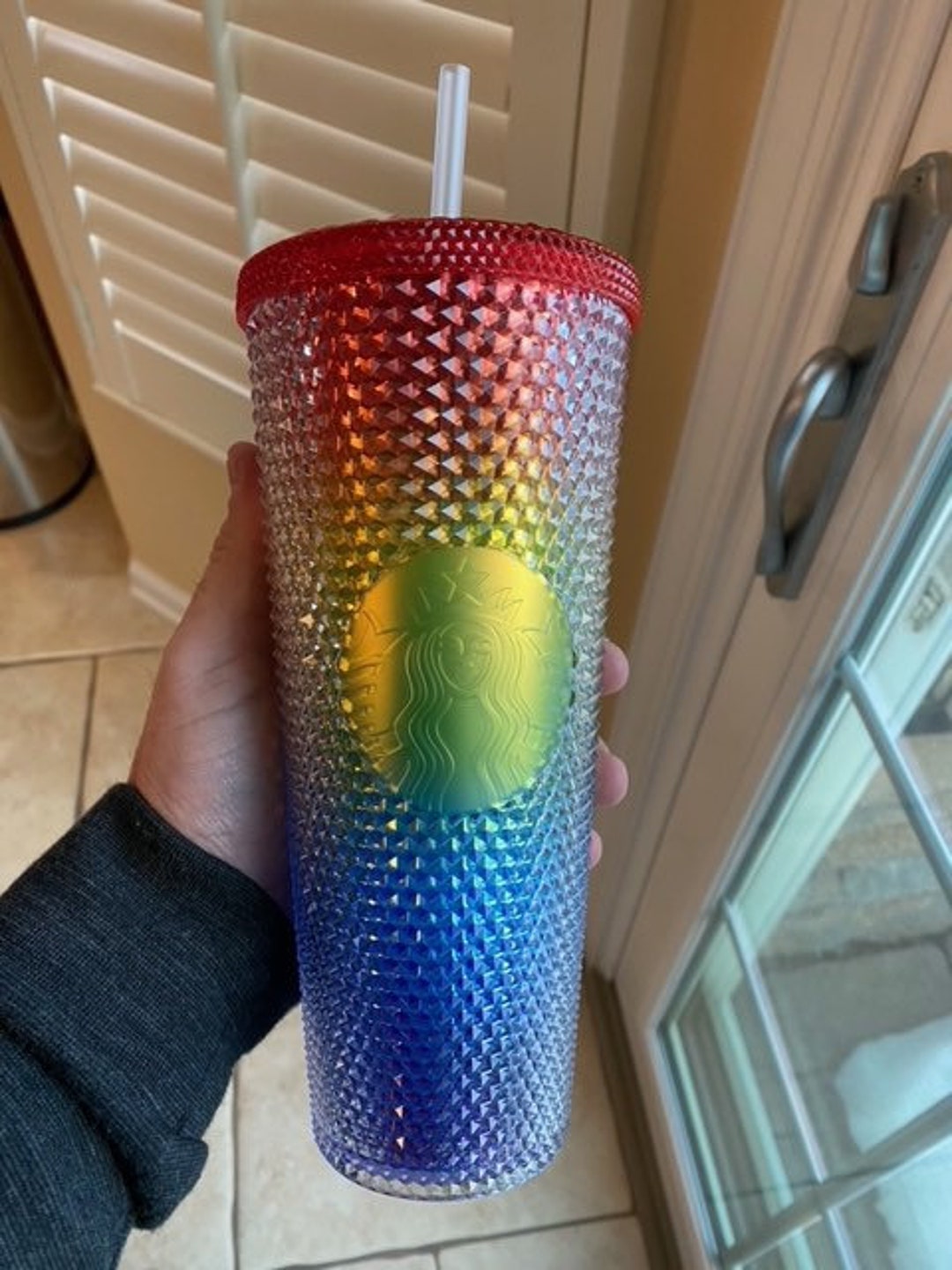 Starbucks China 2021 Valentines 24oz Rainbow PRIDE Diamond Etsy